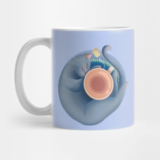 Cat Relaxing Tea Mug